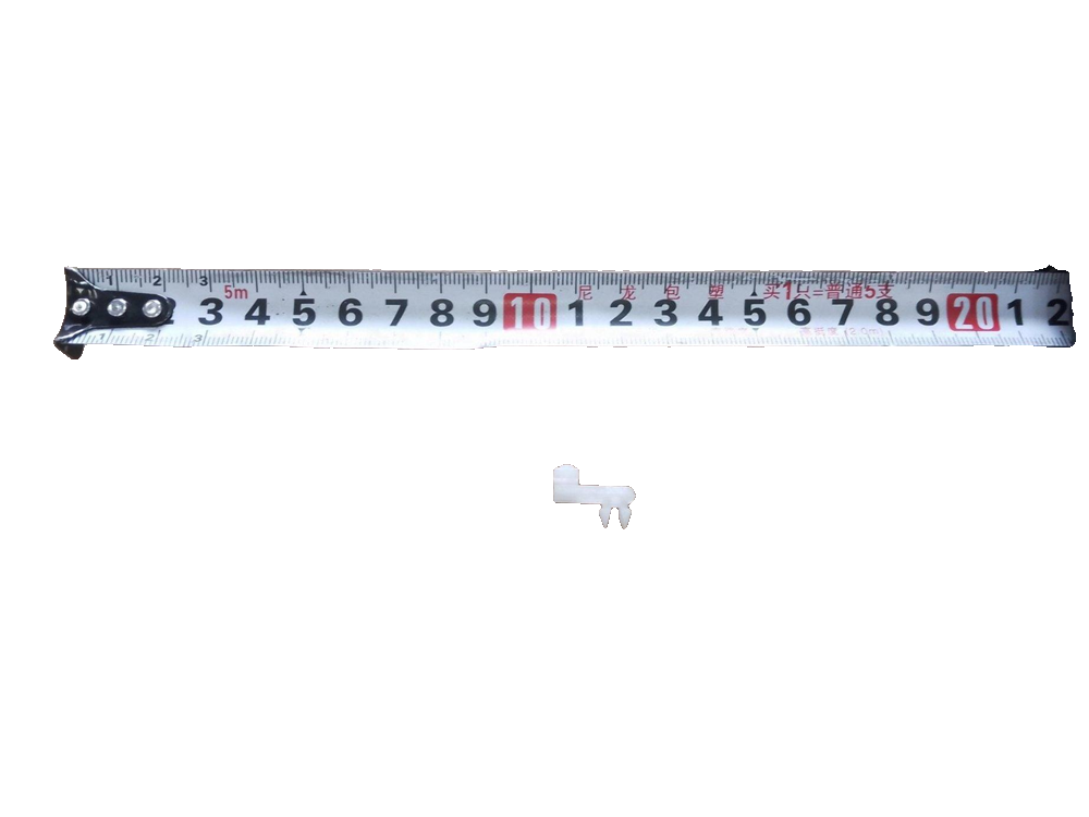 Left front door inner grab handle cable bushing