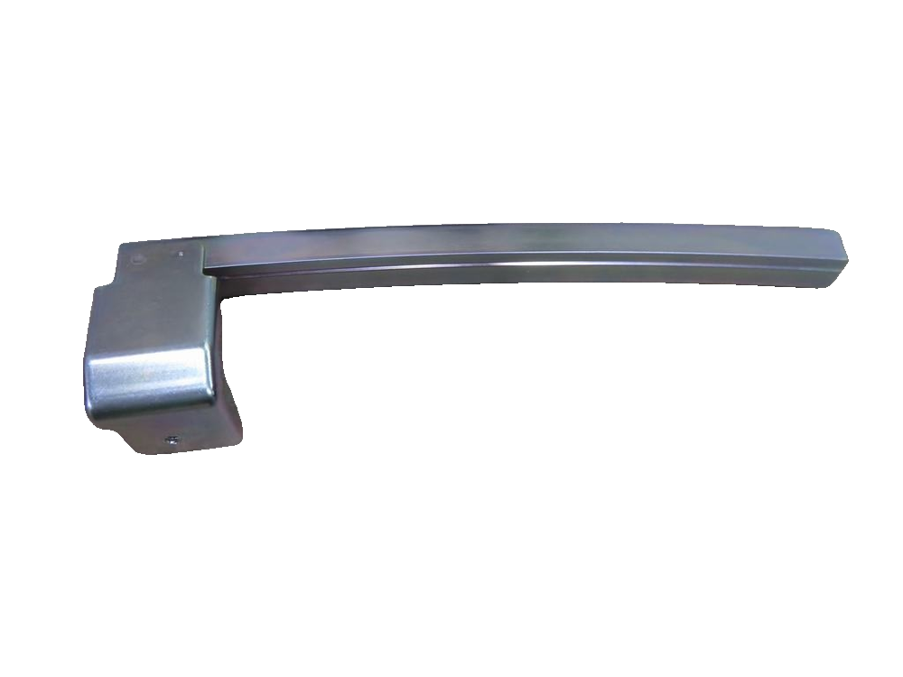 Left front door rear movable guide rail assembly