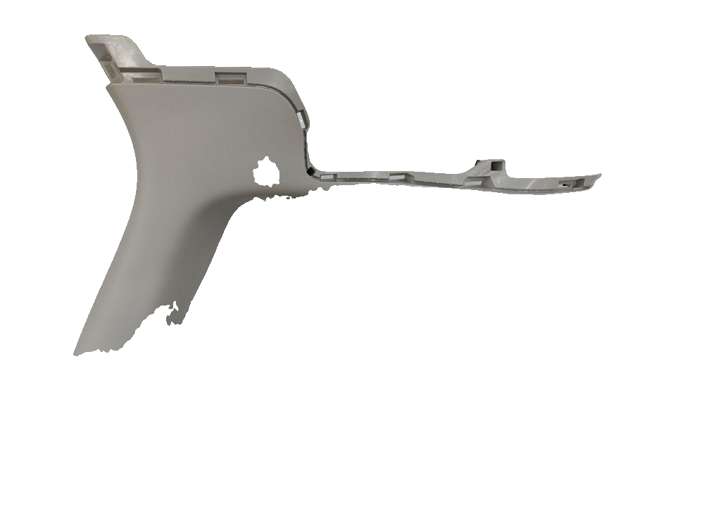 LH C-pillar upper trim panel assembly - Mist Grey