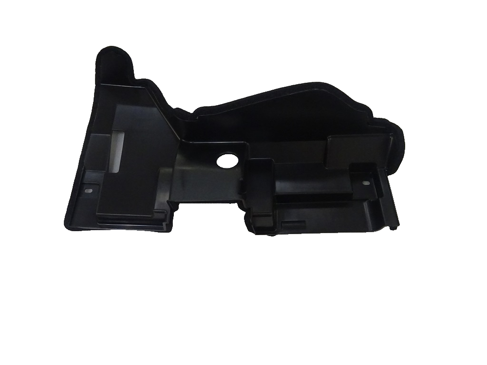 Radiator right air deflector assembly