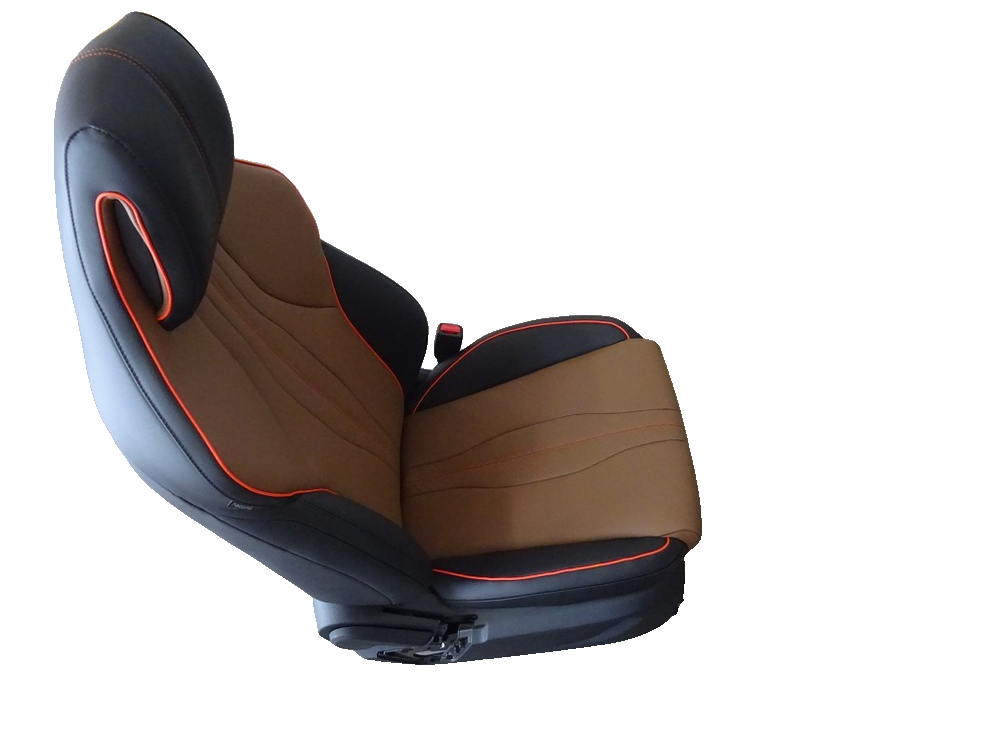 Front Passenger Seat Assembly - Chitu Brown