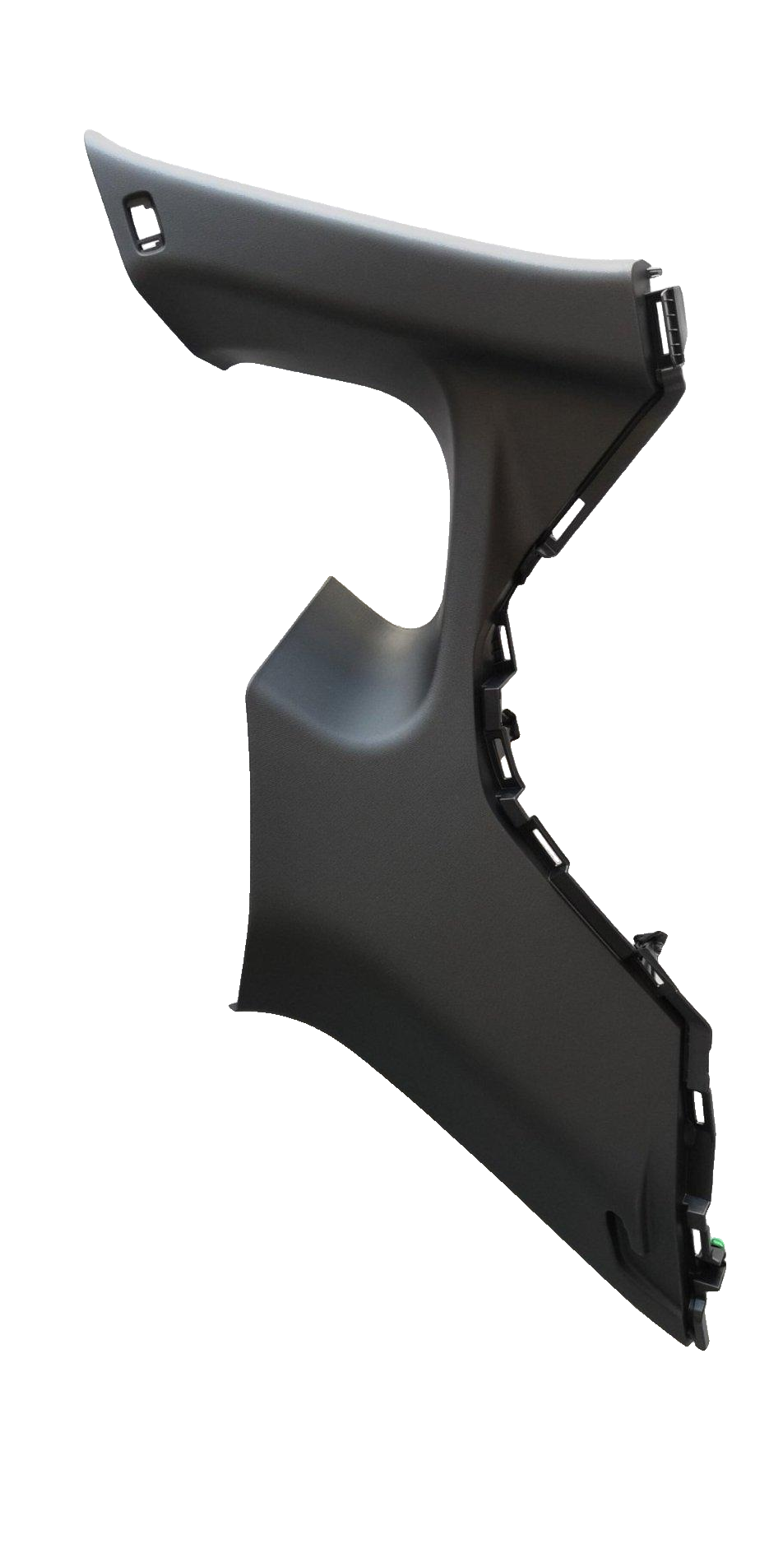 LH C-pillar upper trim panel assembly - Deep Black 5