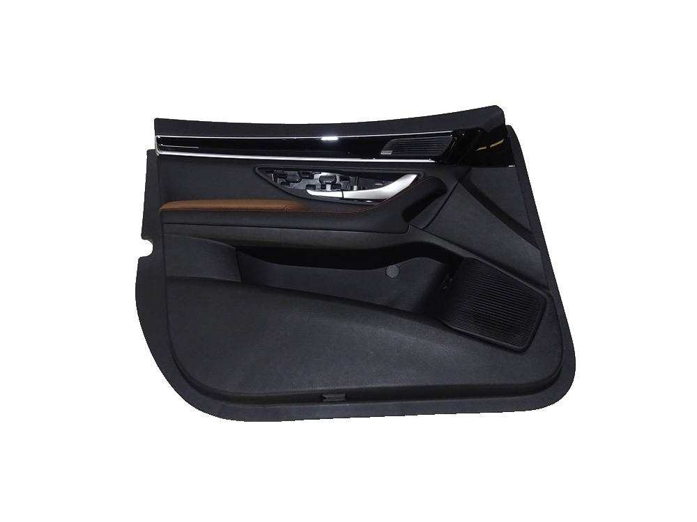Left front door trim panel assembly - Deep Black 5