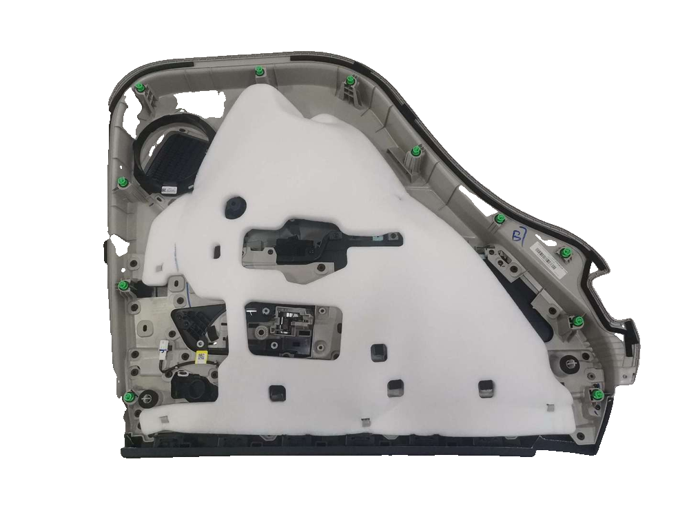 Right rear door trim panel assembly - Eclipse Blue
