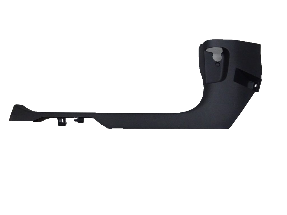 Left front door sill trim panel assembly - Deep Black 5