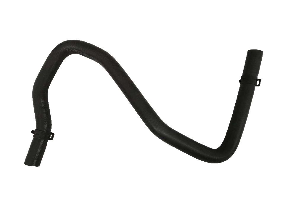 Heater core outlet water pipe assembly