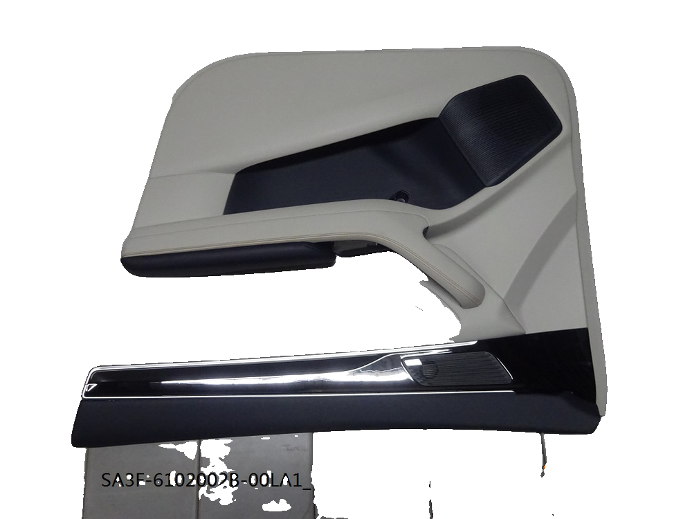 Right front door trim panel assembly - Eclipse Blue