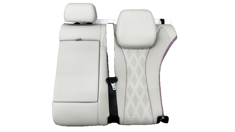 Rear Right Seatback Assembly - Greyish Rose Pink