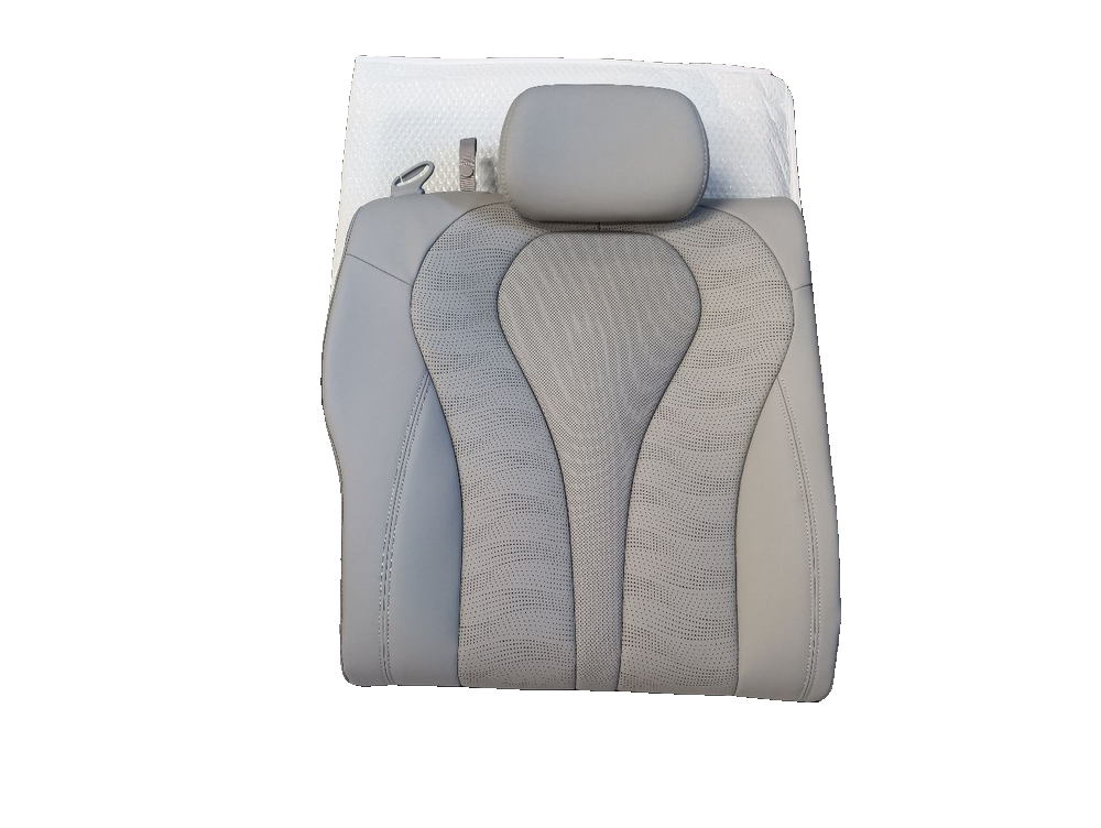 Rear Right Seatback Assembly - Sea Salt Grey
