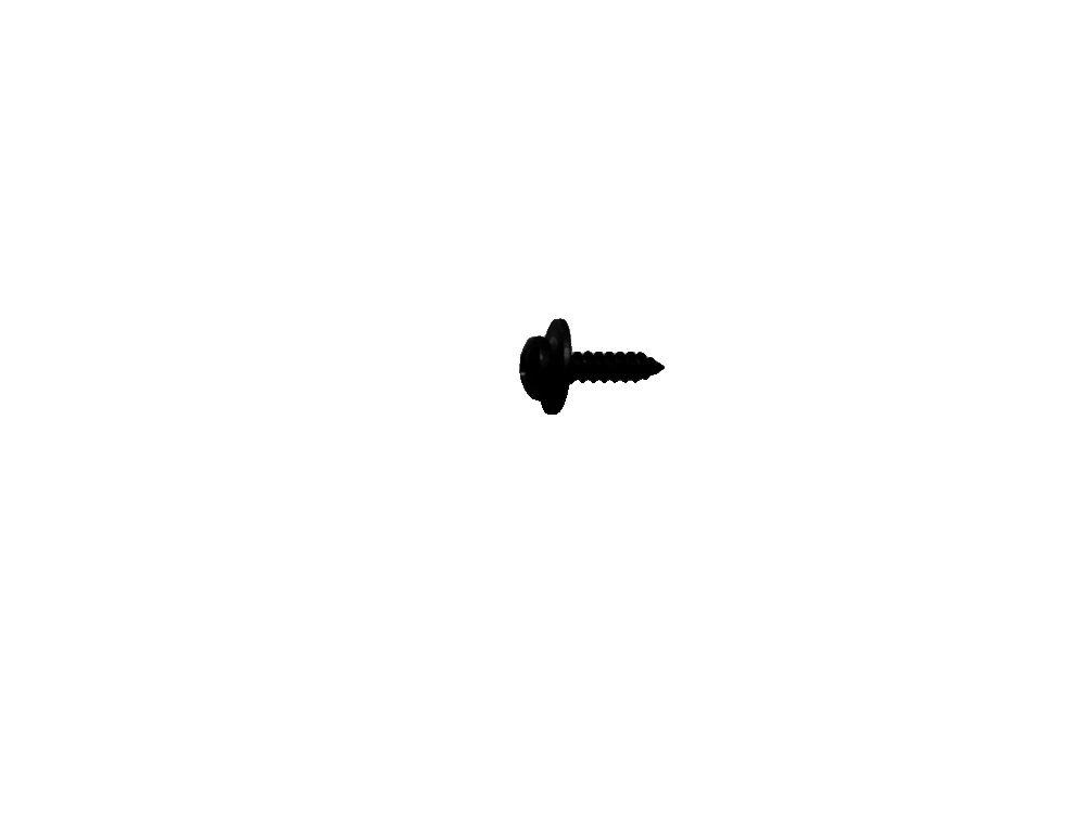 Q2214216F71H_Cross Recessed Pan Head Self-Tapping Screw and Flat Washer Assembly