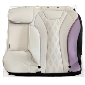 Left Rear Seat Backrest Cover Panel Assembly – Grey Rose Pink