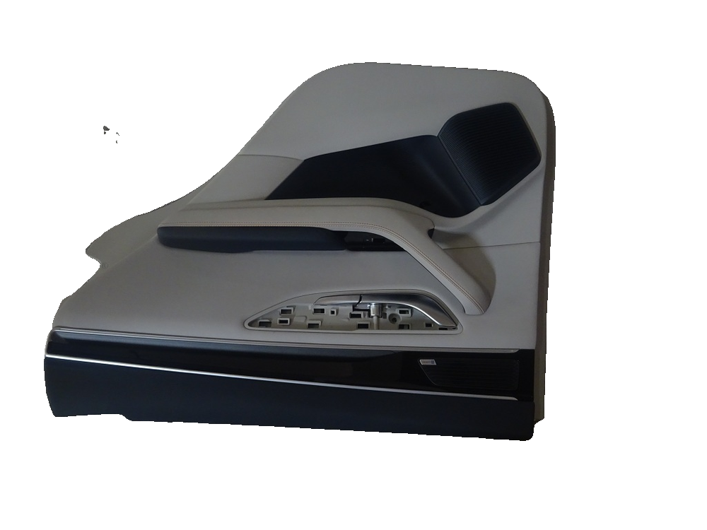 Right rear door trim panel assembly - Eclipse Blue