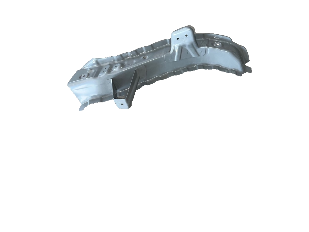 Left front wheel housing upper rail assembly