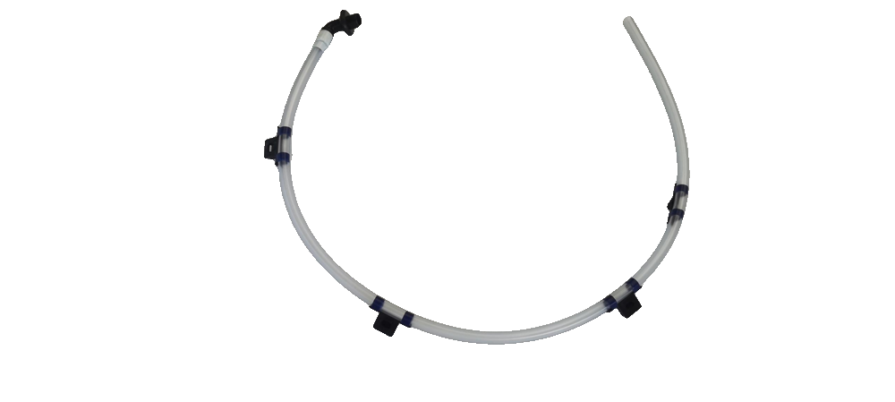 Right front water pipe assembly