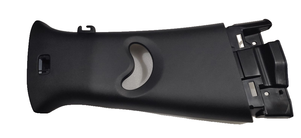 Right B-Pillar Upper Trim Panel Assembly - Deep Black 5