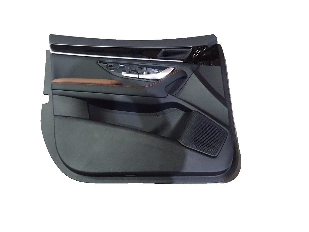 Left front door trim panel assembly - Deep Black 5