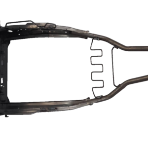 Front passenger seatback frame assembly