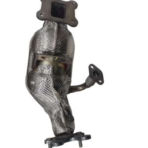 Catalytic Converter with Exhaust Pipe Assembly