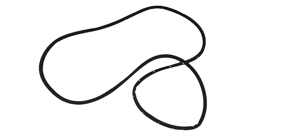 Left front door weatherstrip