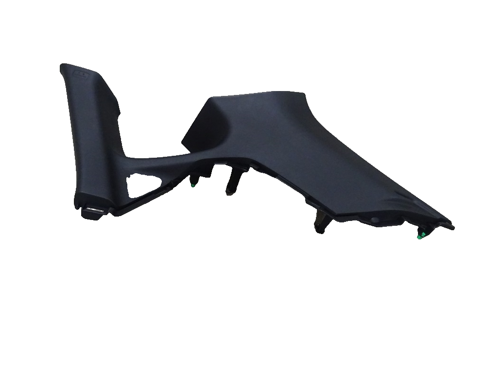 Right C-pillar Upper Trim Panel Assembly - Deep Black 5