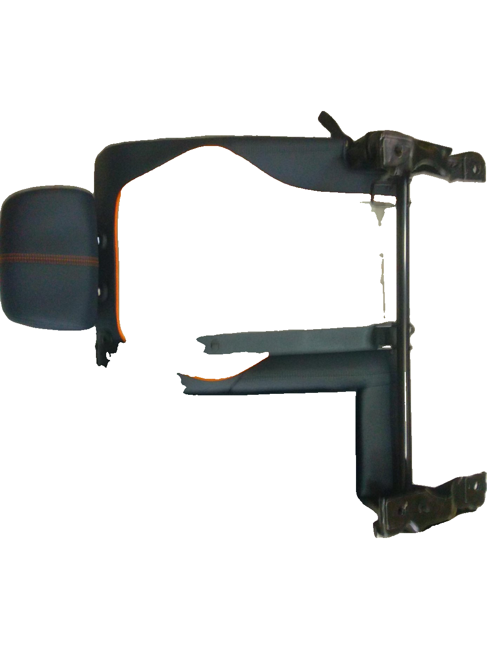 Left Rear Seat Backrest Assembly - Mist Grey