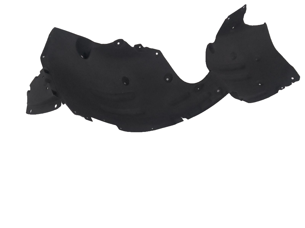 Right front wheel mudguard assembly