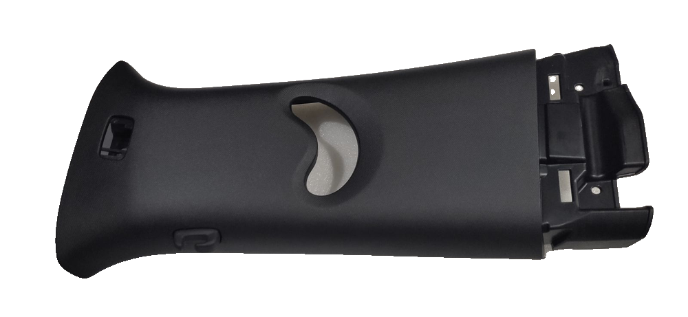 LH B-pillar upper trim panel assembly - Deep Black 5