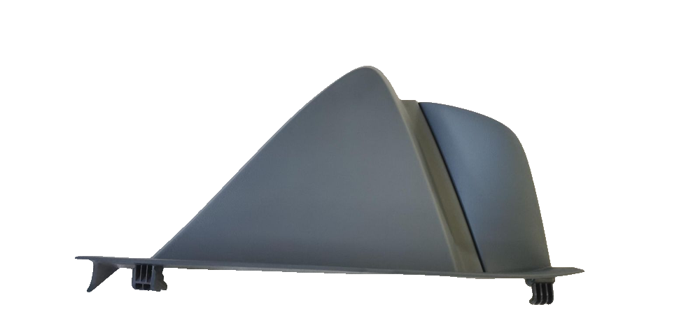Instrument Panel Right End Trim Panel Assembly - Dusk Blue