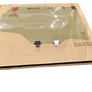 Right rear door glass assembly