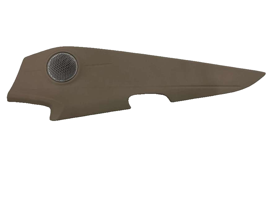 Right front door upper trim panel assembly - Milk Tea Brown