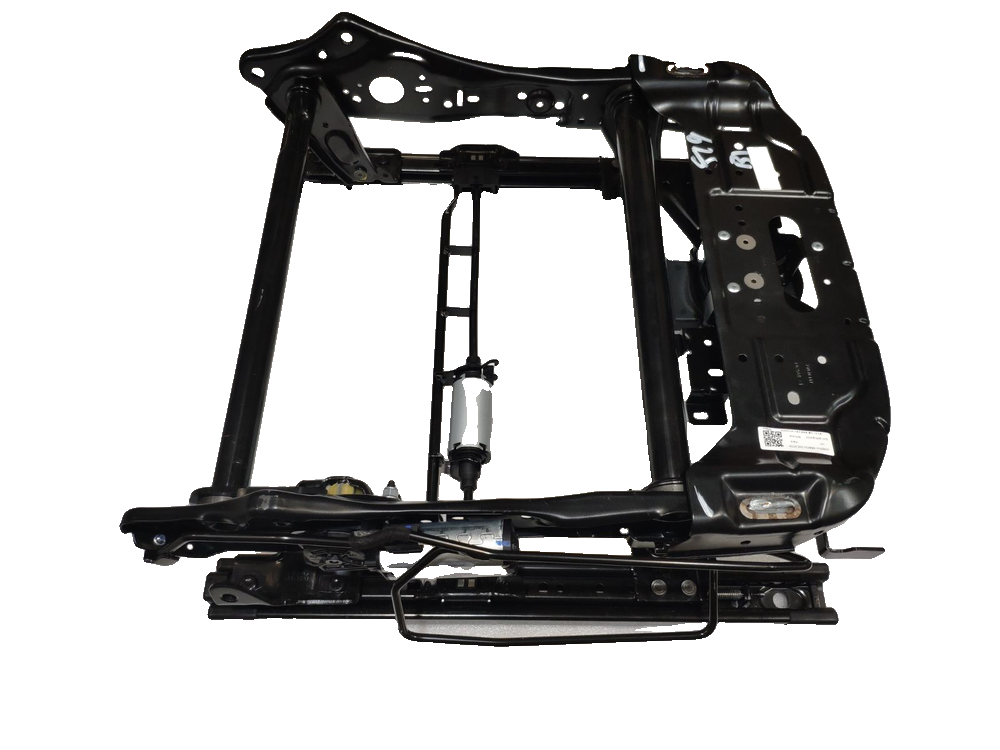 Front passenger seat cushion frame assembly