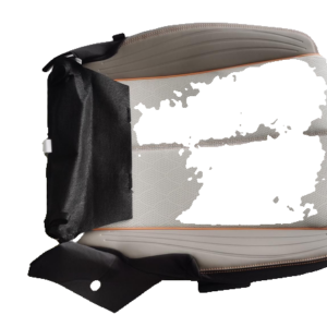 Driver Seat Cushion Cover and Foam Assembly-Sandstone Brown