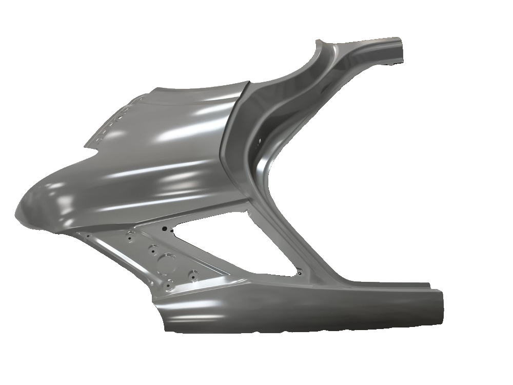 Left Bodyside Outer Panel Rear Section