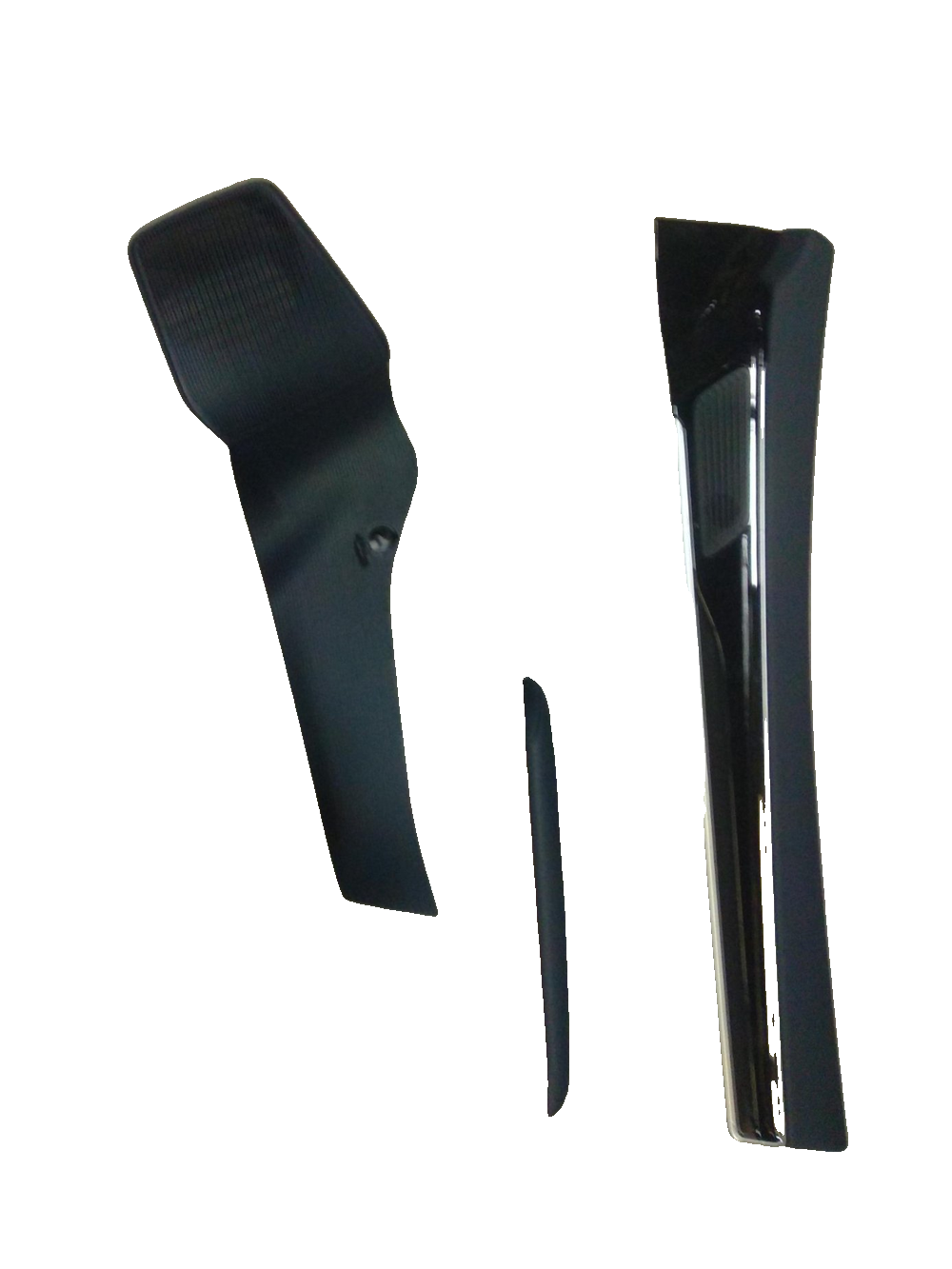Right front door trim panel assembly - Eclipse Blue