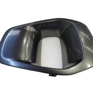 Headrest Rear Trim – Night Shadow Black Matte