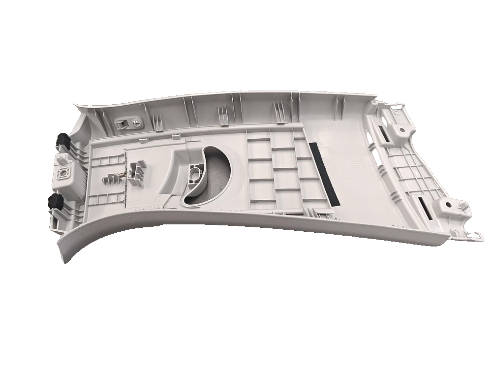 LH B-pillar upper trim panel assembly - Mist Grey