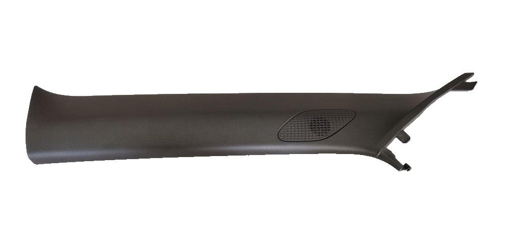 LH A-pillar upper trim panel assembly - Deep Black 5