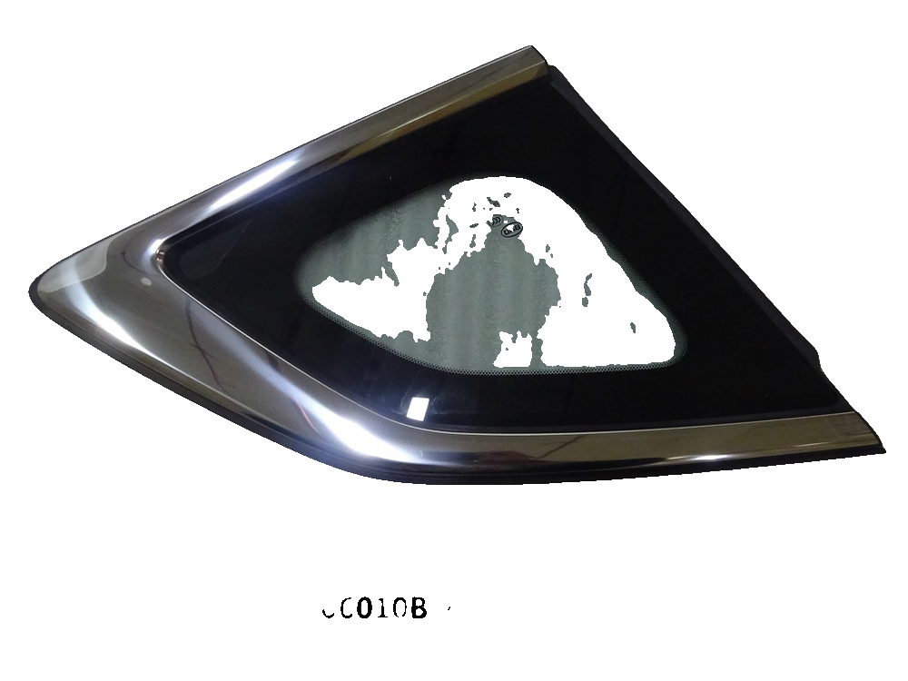 Rear Left Quarter Window Glass Assembly