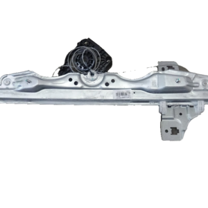 Left rear door window regulator bracket assembly