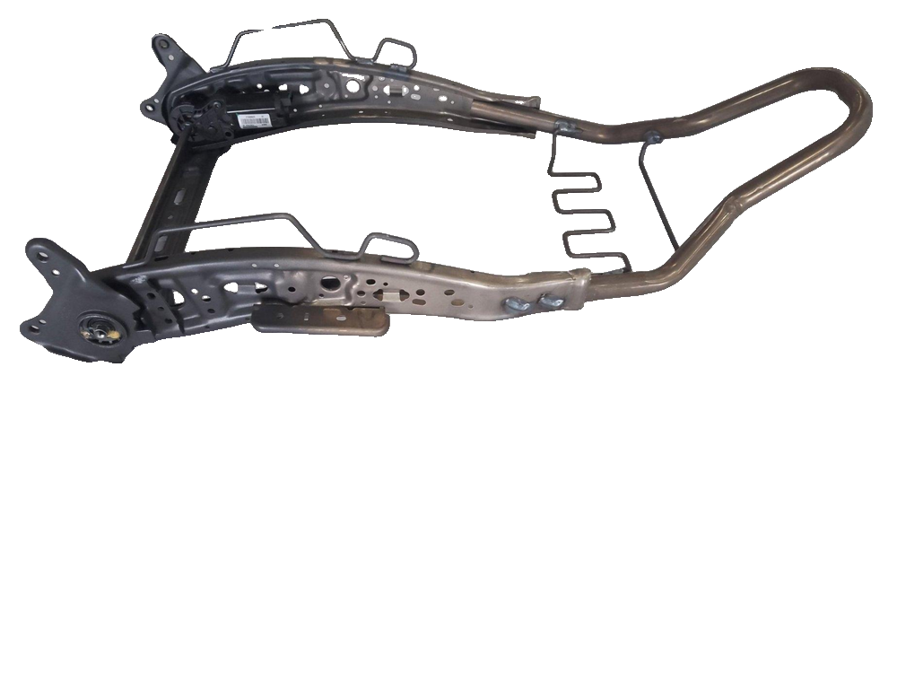 Driver backrest frame assembly