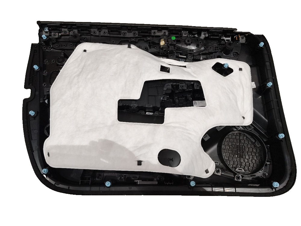 Right front door trim panel assembly - Deep Black 5