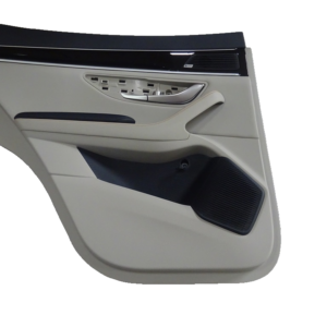 Left rear door trim panel assembly – Eclipse Blue