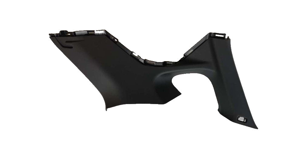 Right C-pillar Upper Trim Panel Assembly - Deep Black 5