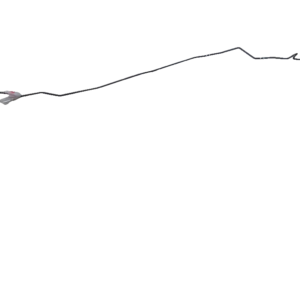 Left Rear Brake Hard Line II Assembly