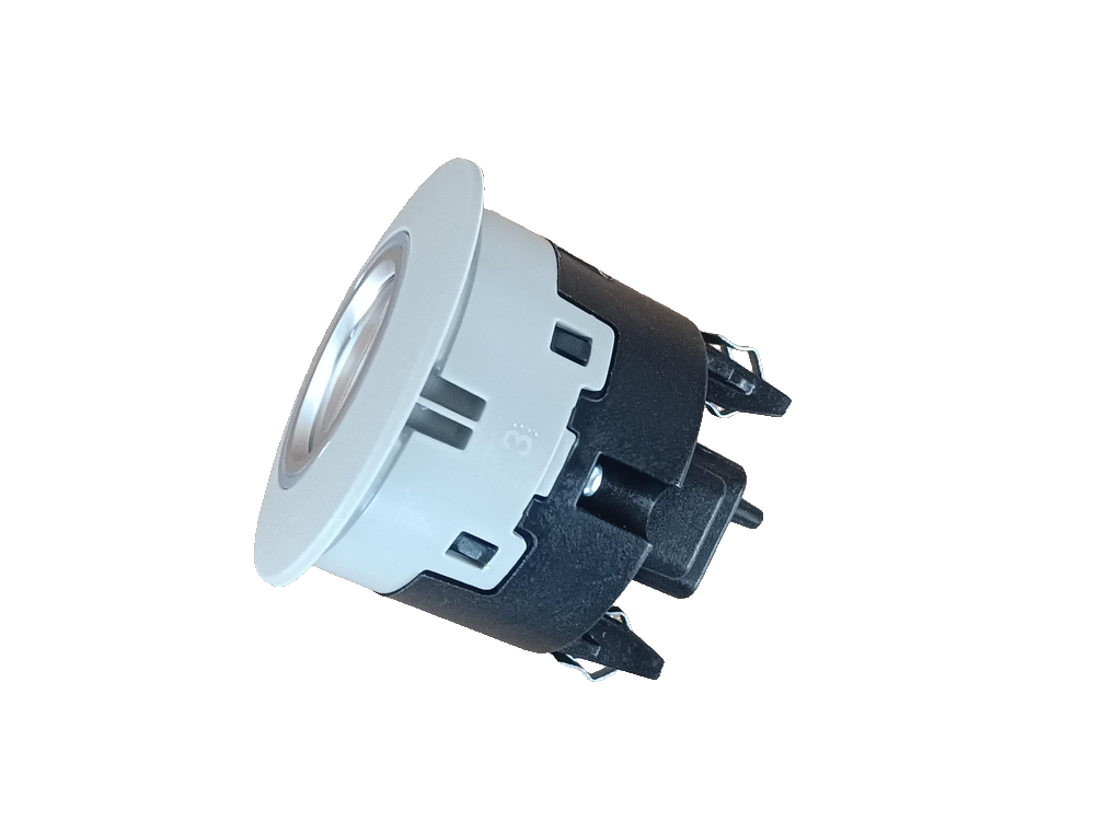 Left Rear Side Interior Light Assembly - Mist Grey