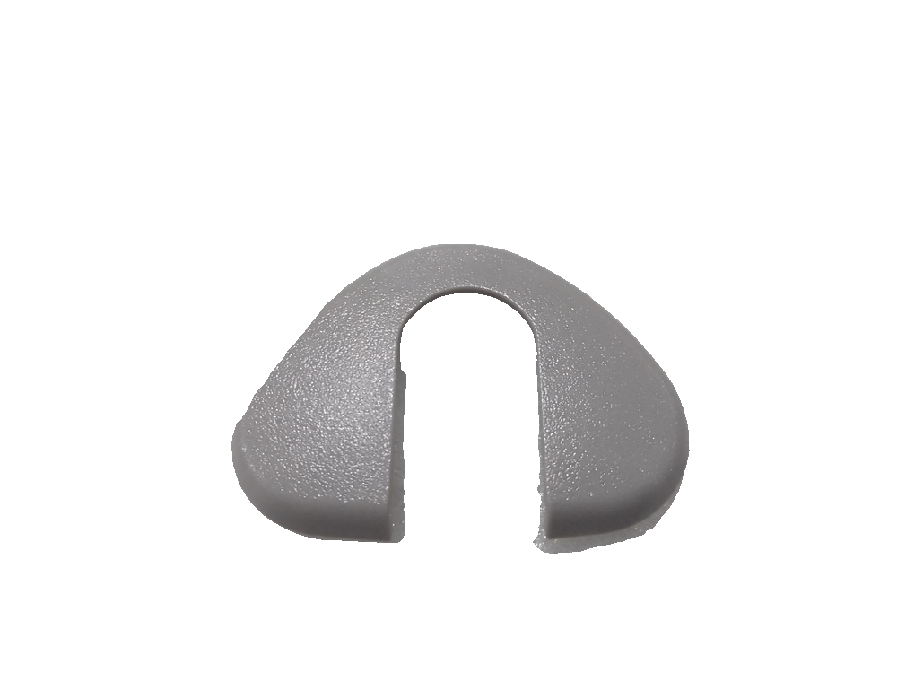 Left Sun Visor Mounting Base Cover - Light Cloud