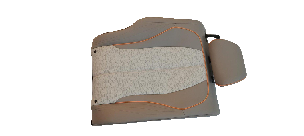 Rear Right Seatback Assembly - Sandstone Brown