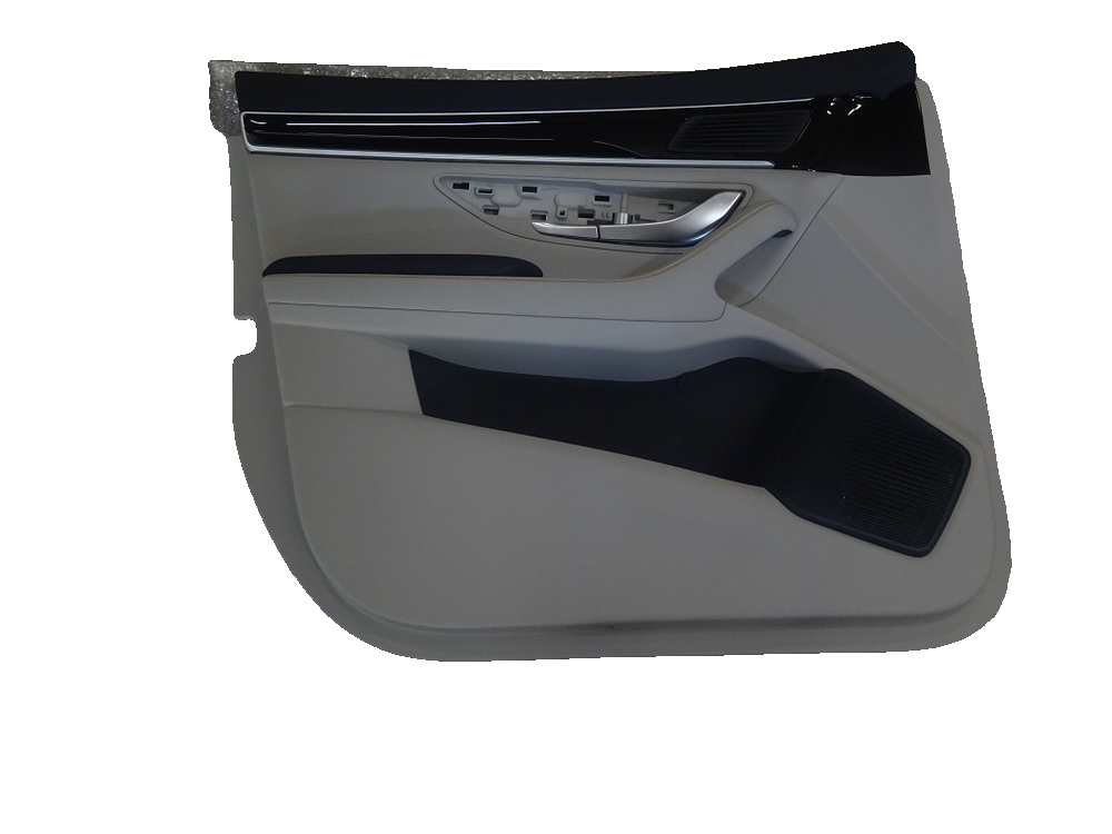 Left front door trim panel assembly - Eclipse Blue